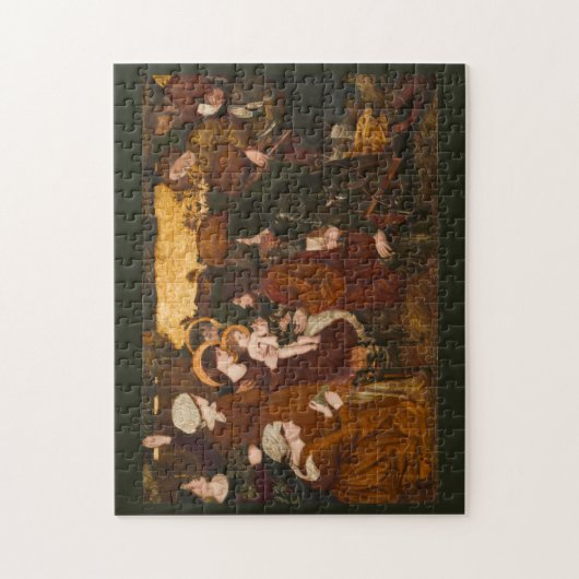 Die Verehrung der Magi Puzzle (Vertikal)