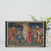 Die Verehrung der Magi (von Edward Burne-Jones) Briefpapier (Stehend Vorderseite)