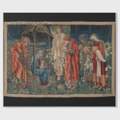 Die Verehrung der Magi (von Edward Burne-Jones) Geschenkpapier (Flach)