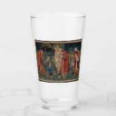 Die Verehrung der Magi (von Edward Burne-Jones) Glas (Vorderseite)