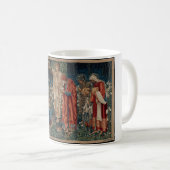 Die Verehrung der Magi (von Edward Burne-Jones) Kaffeetasse (VorderseiteRechts)