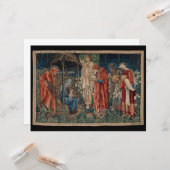 Die Verehrung der Magi (von Edward Burne-Jones) Karte (Vorderseite/Rückseite Beispiel)