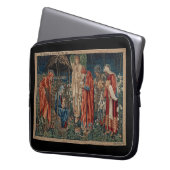 Die Verehrung der Magi (von Edward Burne-Jones) Laptopschutzhülle (Vorderseite Links)