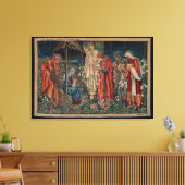 Die Verehrung der Magi (von Edward Burne-Jones) Leinwanddruck (Insitu (Wohnzimmer))