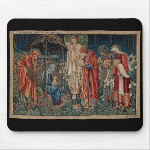 Die Verehrung der Magi (von Edward Burne-Jones) Mousepad