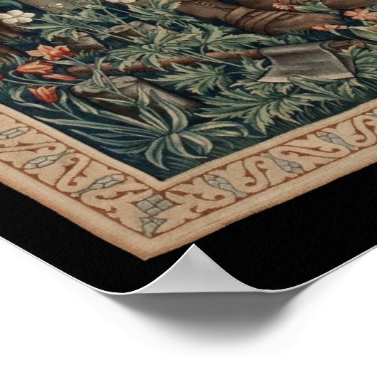 Die Verehrung der Magi (von Edward Burne-Jones) Poster (Ecke)