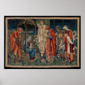 Die Verehrung der Magi (von Edward Burne-Jones) Poster (Vorne)