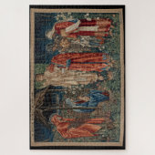 Die Verehrung der Magi (von Edward Burne-Jones) Puzzle (Vertikal)