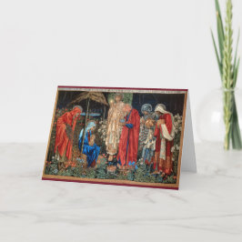 Die Verehrung der Magie bei Christus Geburt Karte