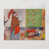 Die Verehrung der Maskenwohnung durch James Ensor Postkarte (Vorderseite)