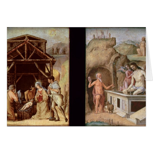 Die Verehrung der Schäfer (Vorderseite (Horizontal))