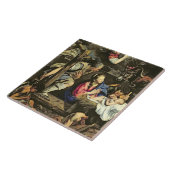 Die Verehrung der Schäfer, 1612 (Öl auf canva Fliese (Seite)