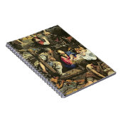 Die Verehrung der Schäfer, 1612 (Öl auf canva Notizblock (Rechte Seite)