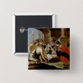 Die Verehrung der Schäfer, c.1638 Button (Vorne & Hinten)