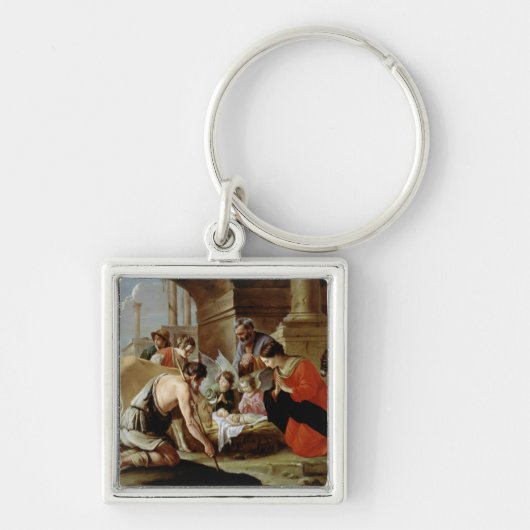 Die Verehrung der Schäfer, c.1638 Schlüsselanhänger (Vorne)