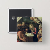 Die Verehrung der Schäfer, c.1640-42 Button (Vorne & Hinten)