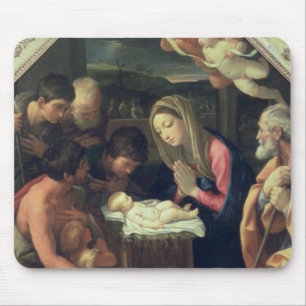 Die Verehrung der Schäfer, c.1640-42 Mousepad