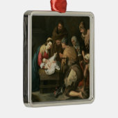 Die Verehrung der Schäfer, c.1650 Ornament Aus Metall (Rechts)