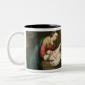 Die Verehrung der Schäfer, c.1650 Zweifarbige Tasse (Links)