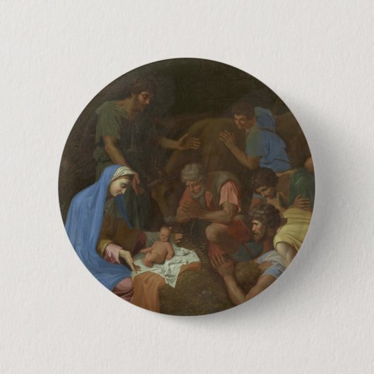 Die Verehrung der Schäfer circa 1653 Button (Vorderseite)
