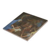 Die Verehrung der Schäfer circa 1653 Fliese (Seite)