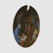 Die Verehrung der Schäfer circa 1653 Ornament (Vorderseite)