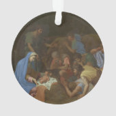 Die Verehrung der Schäfer circa 1653 Ornament (Rückseite)