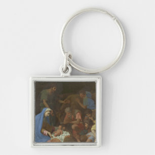 Die Verehrung der Schäfer circa 1653 Schlüsselanhänger