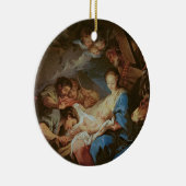 Die Verehrung der Schäfer (Öl auf Leinwand) 2 Keramikornament (Rechts)