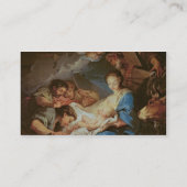 Die Verehrung der Schäfer (Öl auf Leinwand) 2 Visitenkarte (Rückseite)
