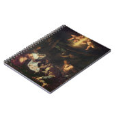 Die Verehrung der Schäfer (Öl auf Leinwand) Notizblock (Linke Seite)