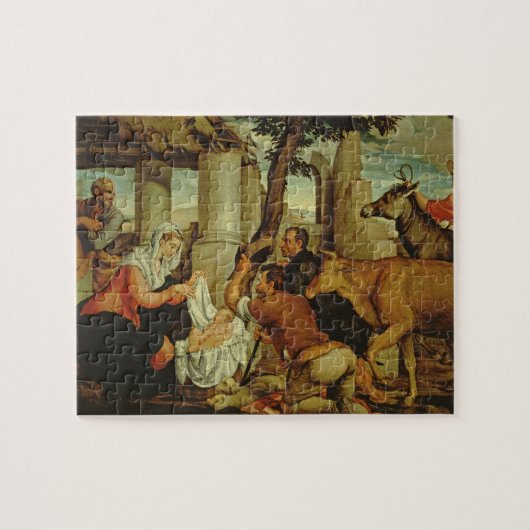 Die Verehrung der Schäfer Puzzle (Horizontal)