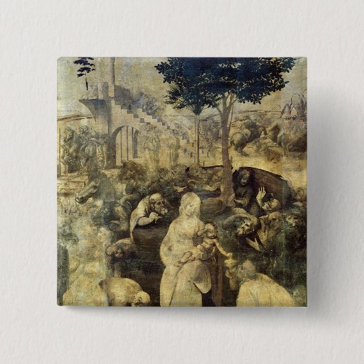 Die Verehrung der Weisen, 1481-2 Button (Vorderseite)