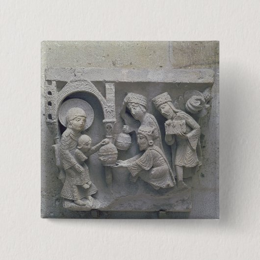 Die Verehrung der Weisen Button (Vorderseite)