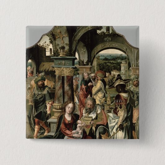 Die Verehrung der Weisen Button (Vorderseite)