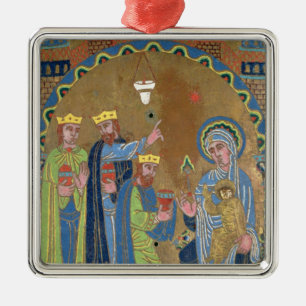 Die Verehrung der Weisen, c.1189 Silbernes Ornament