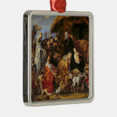 Die Verehrung der Weisen Silbernes Ornament (Rechts)