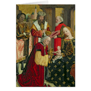 Die Verehrung der Weisen, vom Hauben-Altar