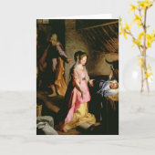 Die Verehrung des Kindes, 1597 Karte (Gelbe Blume)