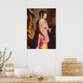 Die Verehrung des Kindes, 1597 Poster (Küche)