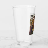 Die Verehrung des Kindes mit Heiligen und Spendern Glas (Rechts)