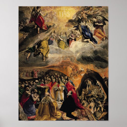 Die Verehrung des Namens Jesus, c.1578 Poster (Vorne)