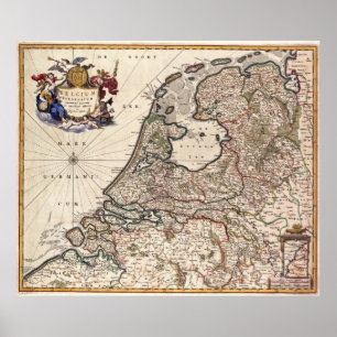 Die vereinigten Niederlande Poster