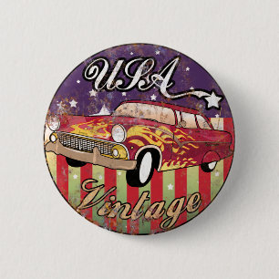 Die Vereinigten Staaten von Amerika 59 vintage Button