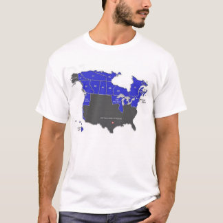 Die Vereinigten Staaten von Texas T-Shirt