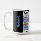 Die Vereinten Nationen von heute in den alten Hebr Kaffeetasse (Links)