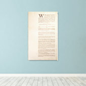 Die Verfassung der Staaten von 1787 Leinwanddruck (Insitu (Holzboden))