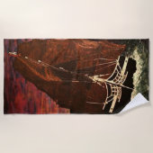 DIE VERFASSUNG DER USS CONSTITUTION OLD IRONSIDE B STRANDTUCH (Vorderseite)