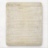 Die Verfassung der Vereinten Staaten Mousepad (Vorne)