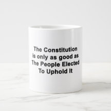 Die Verfassung ist nur so gut wie die Tasse der Po